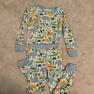 Safari animals pj set Little Sleepies